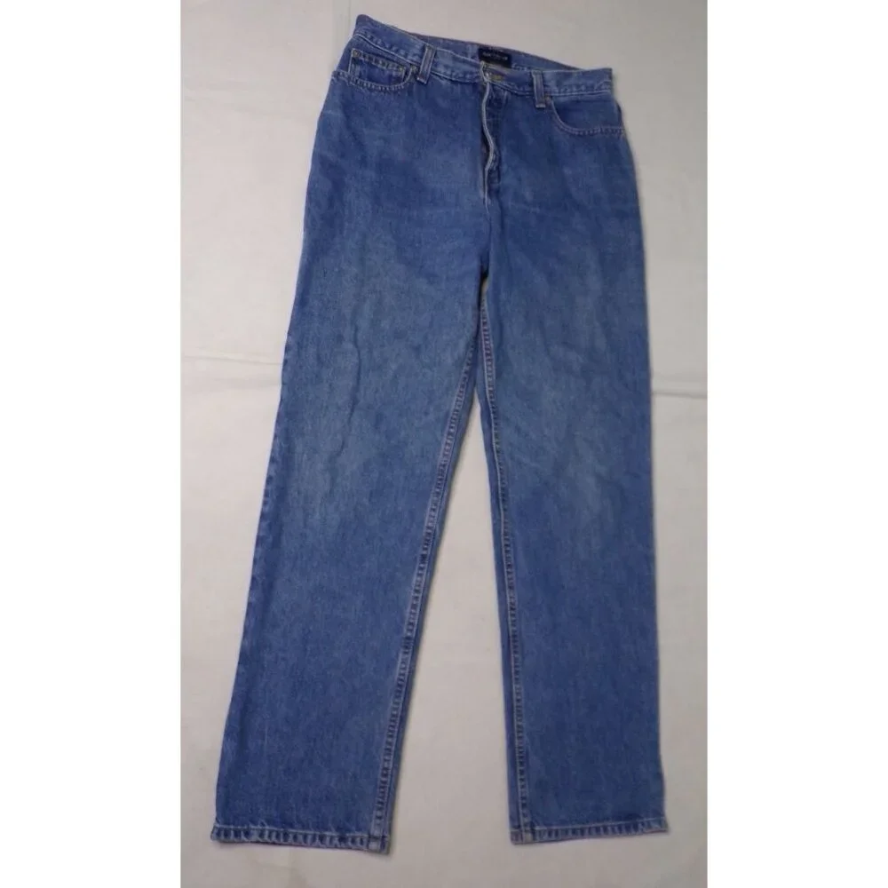 ANN TAYLOR Classic Straight Leg Jeans Size 10 - Picture 1 of 6